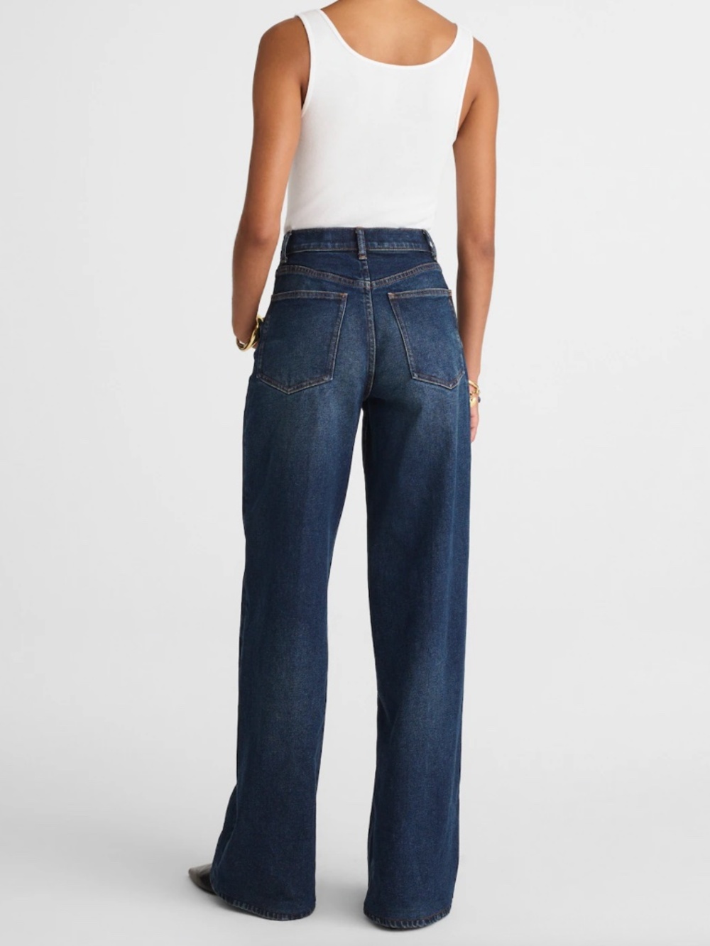 Madewell Petite Superwide-leg Jeans - Picture 5 of 6